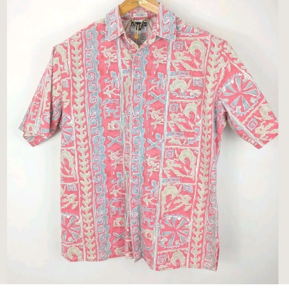Vtg 80s Button Down Stranger Things Men's medium